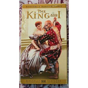 The King And I (VHS, 1999) Yul Brenner, Deborah Kerr, 1956 Academy Award